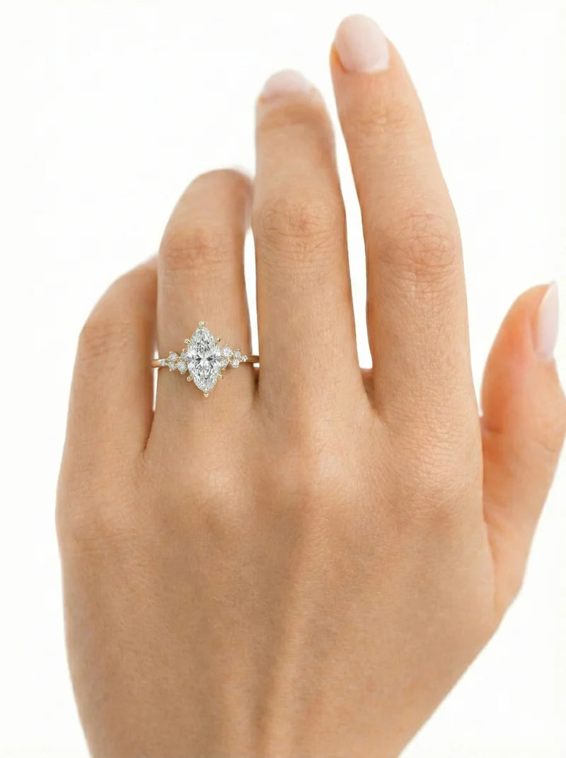 Marquise Diamond Ring