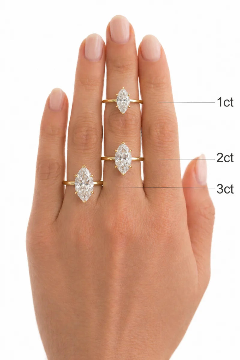 Marquise Diamond Ring