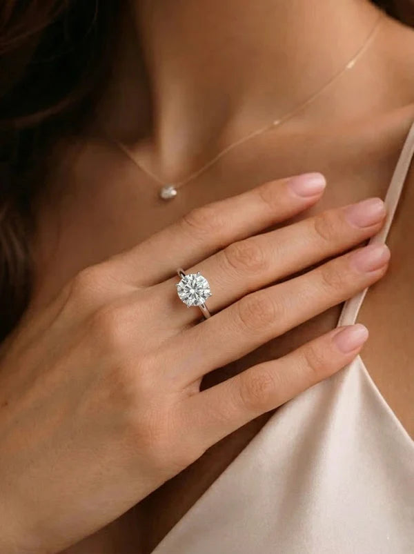 Round Brilliant Signature Solitaire