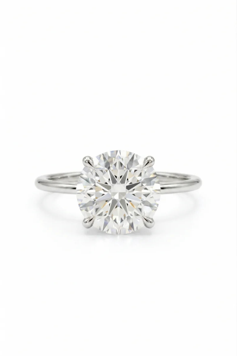 Round Brilliant Signature Solitaire