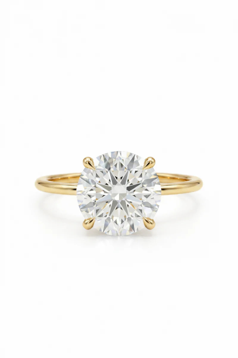 Round Brilliant Signature Solitaire