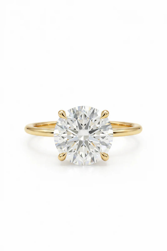 Round Brilliant Signature Solitaire